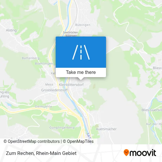 Zum Rechen map