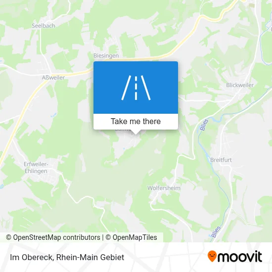 Im Obereck map