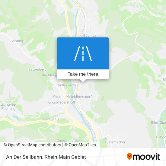 An Der Seilbahn map