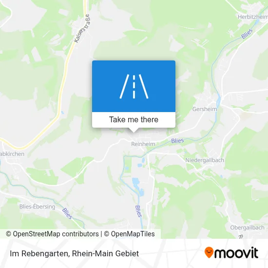 Im Rebengarten map