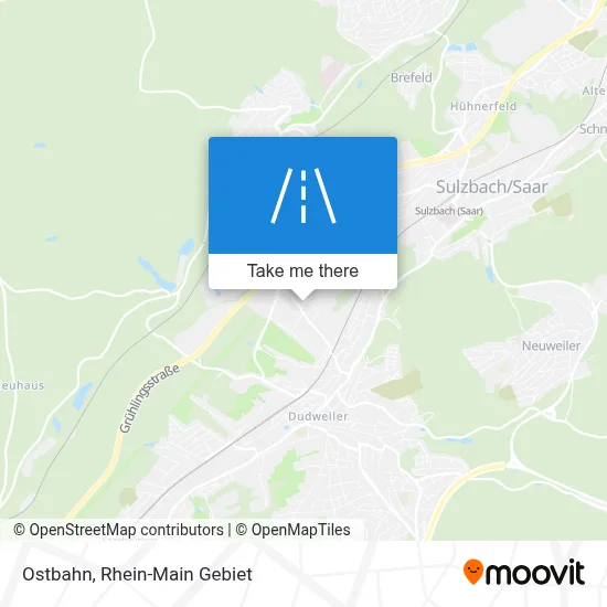 Ostbahn map