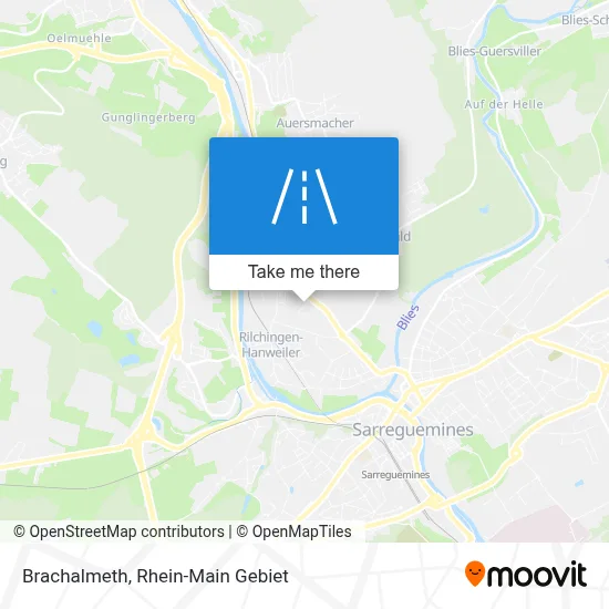 Brachalmeth map