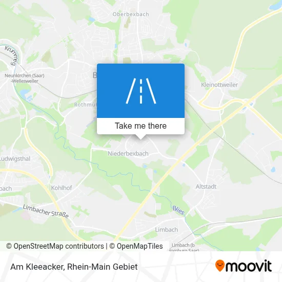 Am Kleeacker map