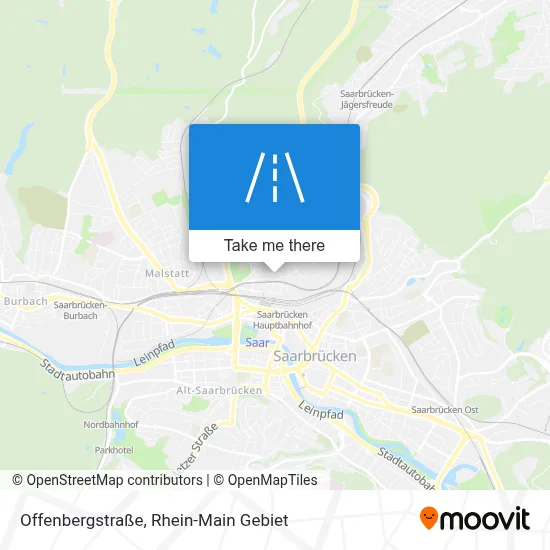 Offenbergstraße map