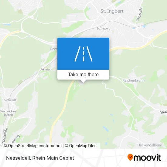 Nesseldell map