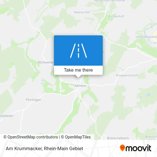 Am Krummacker map
