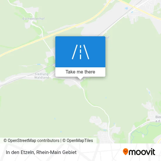 In den Etzeln map
