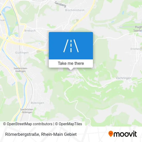 Römerbergstraße map