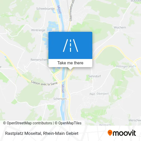 Rastplatz Moseltal map