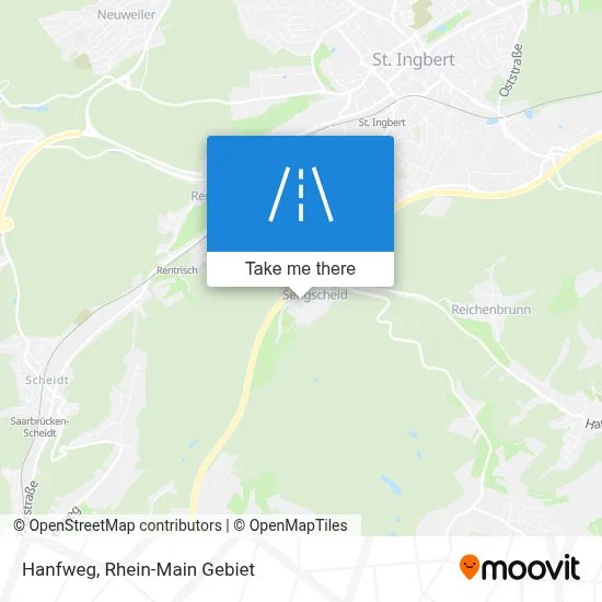 Hanfweg map