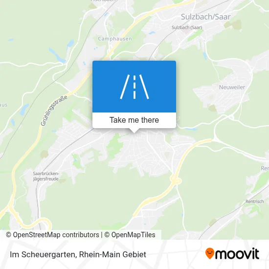 Im Scheuergarten map