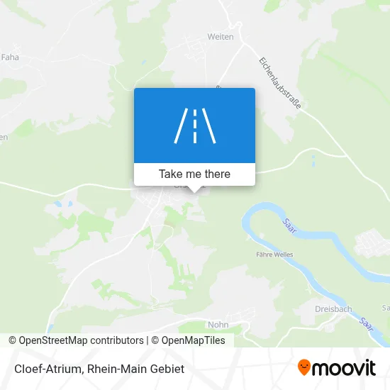 Cloef-Atrium map