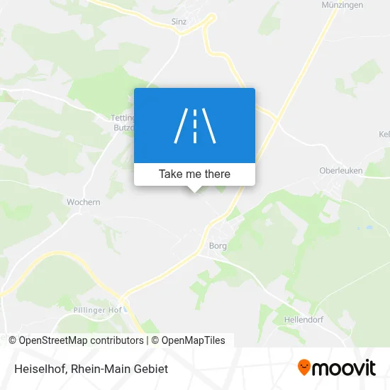 Heiselhof map