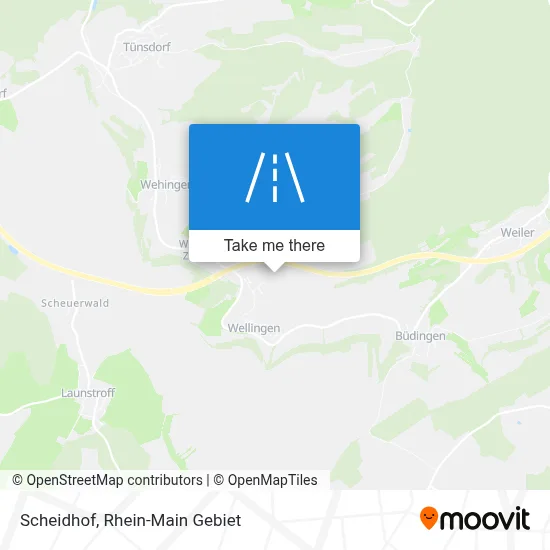 Scheidhof map