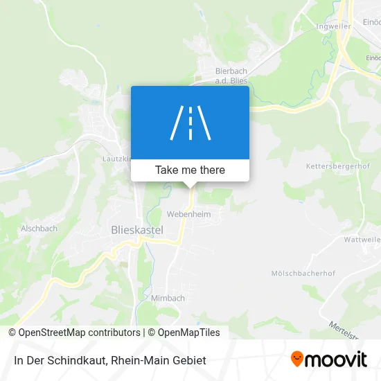 In Der Schindkaut map