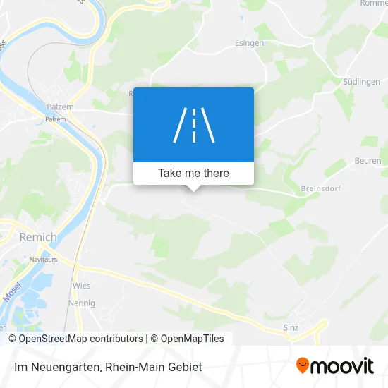 Im Neuengarten map