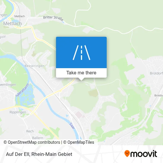 Auf Der Ell map