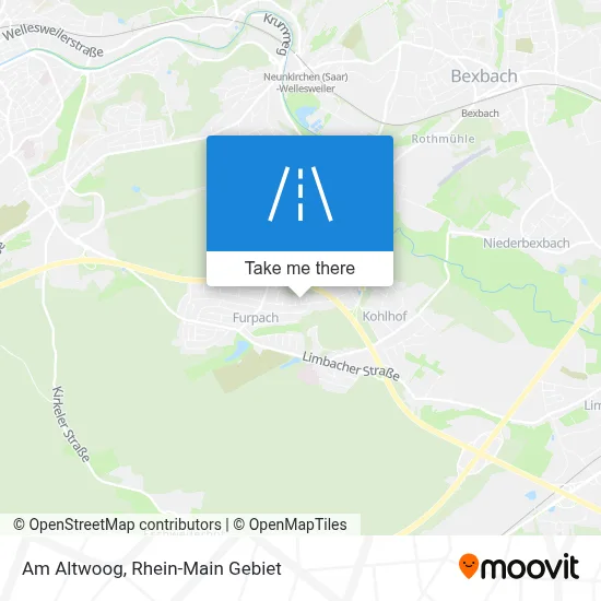 Am Altwoog map
