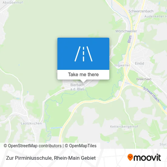 Zur Pirminiusschule map