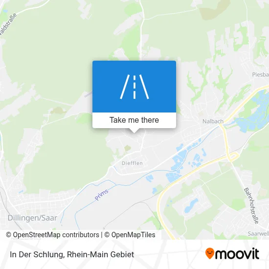 In Der Schlung map