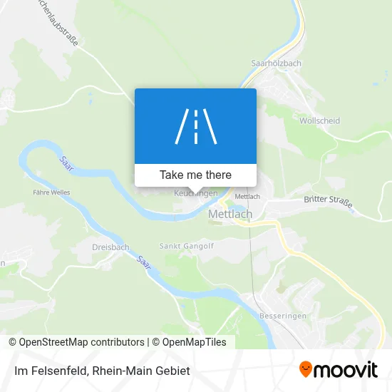 Im Felsenfeld map