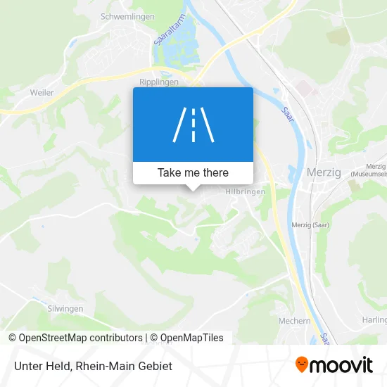 Unter Held map