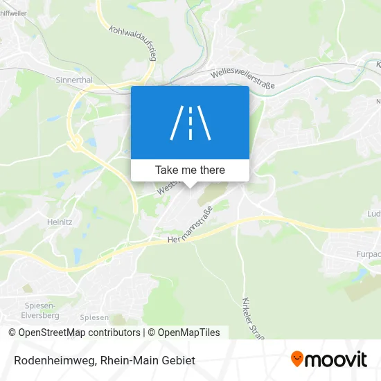 Rodenheimweg map
