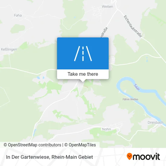 In Der Gartenwiese map