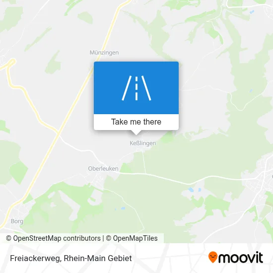 Freiackerweg map