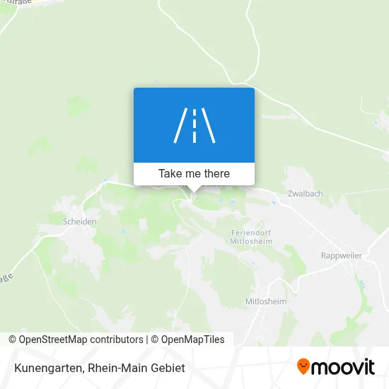 Kunengarten map