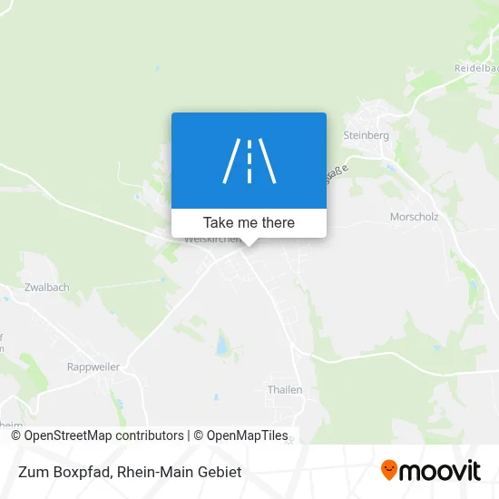 Zum Boxpfad map