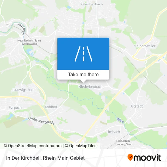 In Der Kirchdell map