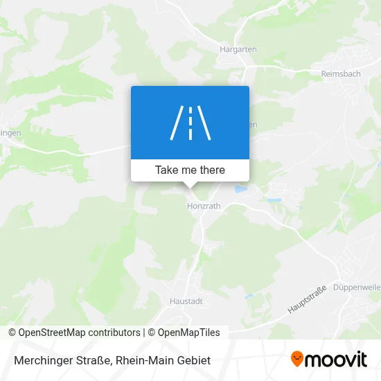 Merchinger Straße map