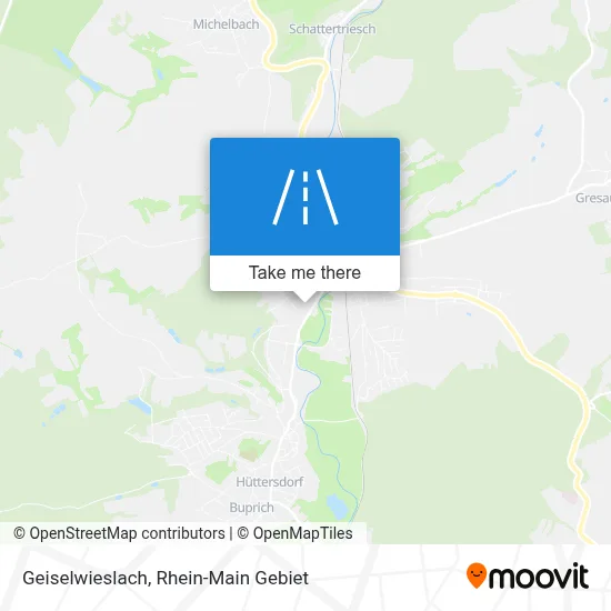 Geiselwieslach map