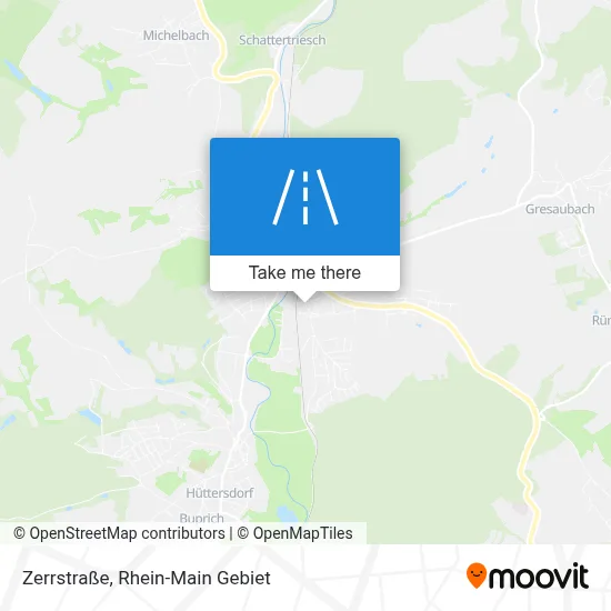 Zerrstraße map