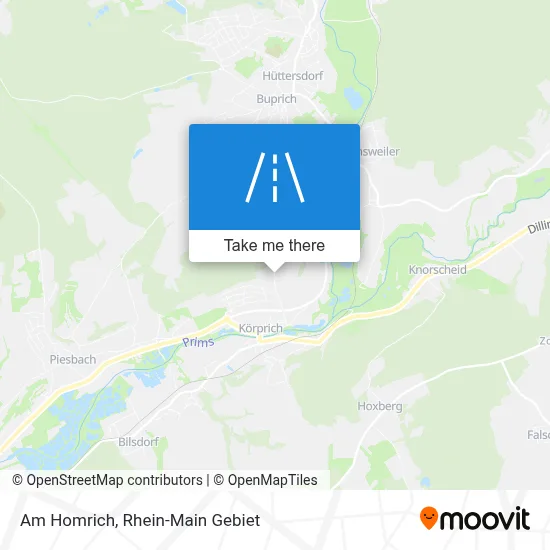 Am Homrich map