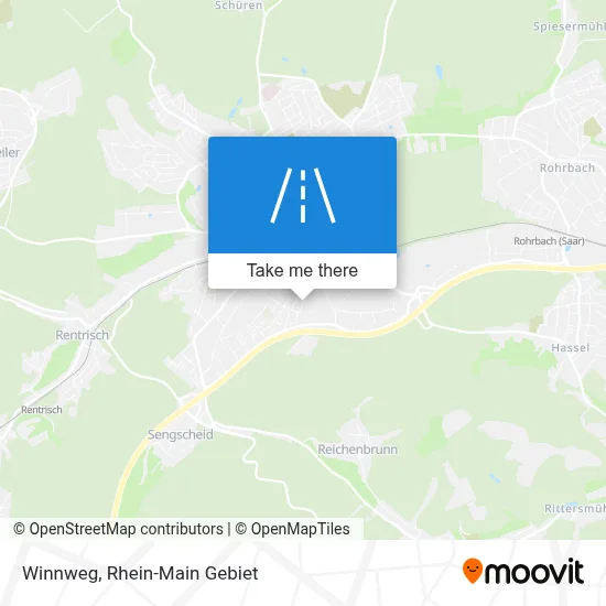 Winnweg map