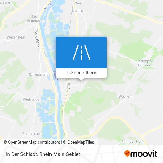 In Der Schladt map