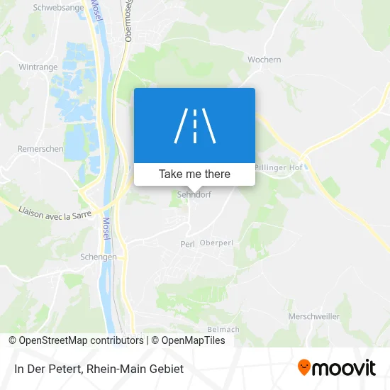 In Der Petert map