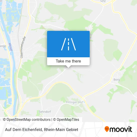 Auf Dem Eichenfeld map