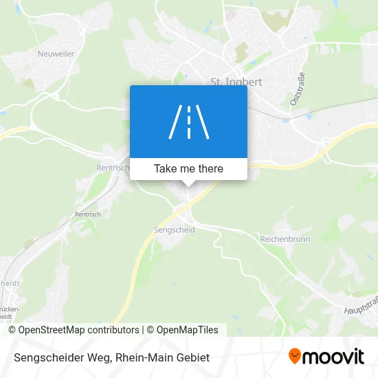 Sengscheider Weg map