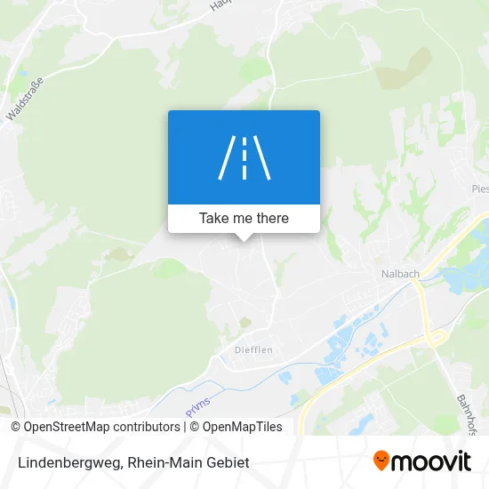 Lindenbergweg map