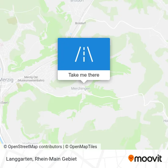 Langgarten map