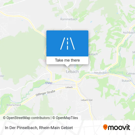 In Der Pinselbach map