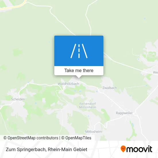 Zum Springerbach map