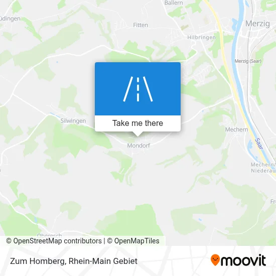 Zum Homberg map