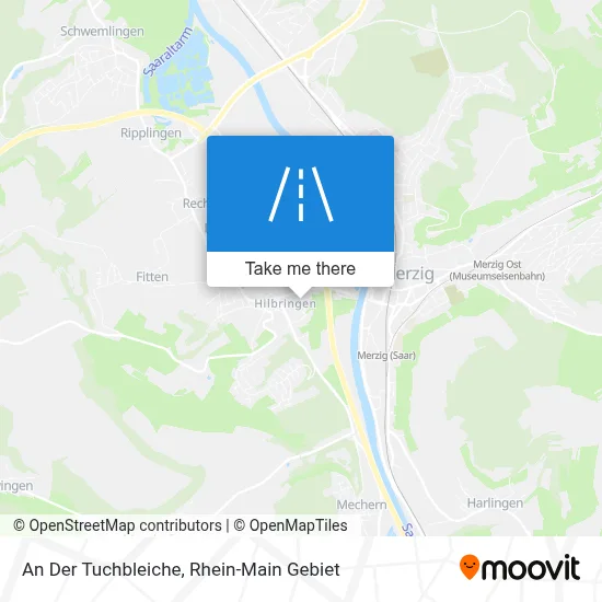 An Der Tuchbleiche map