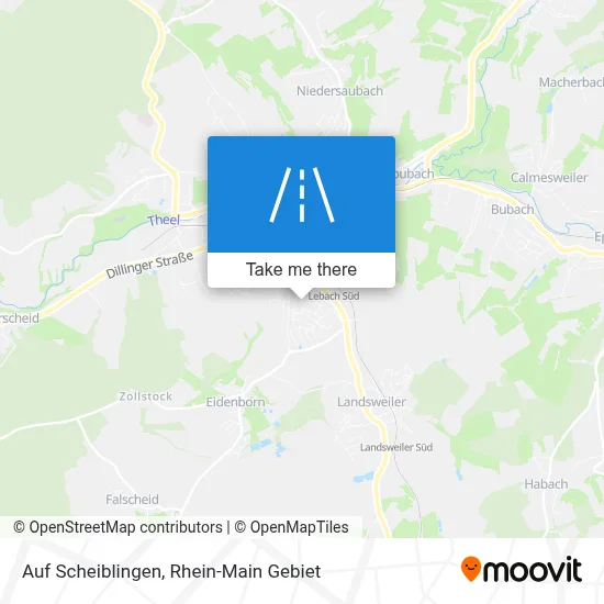 Auf Scheiblingen map