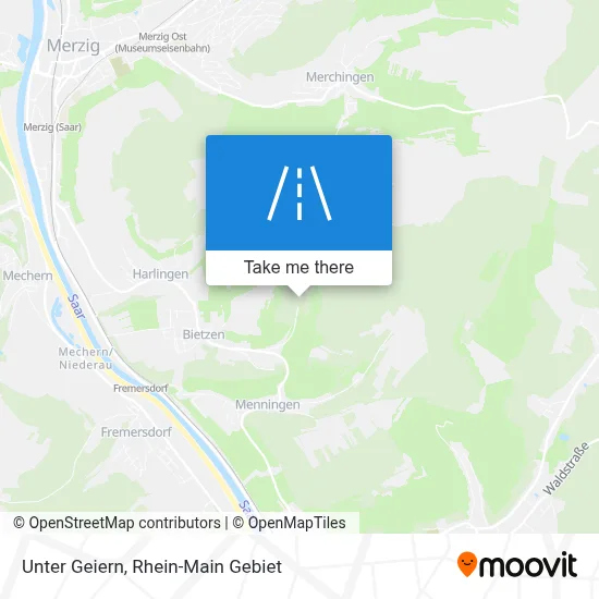 Unter Geiern map