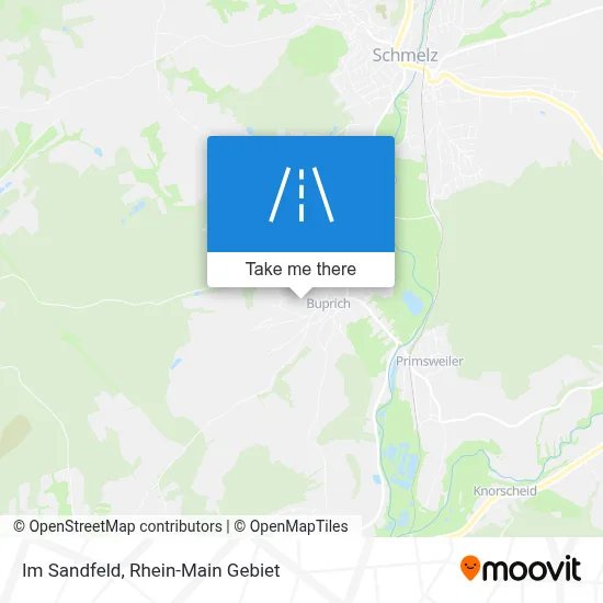 Im Sandfeld map